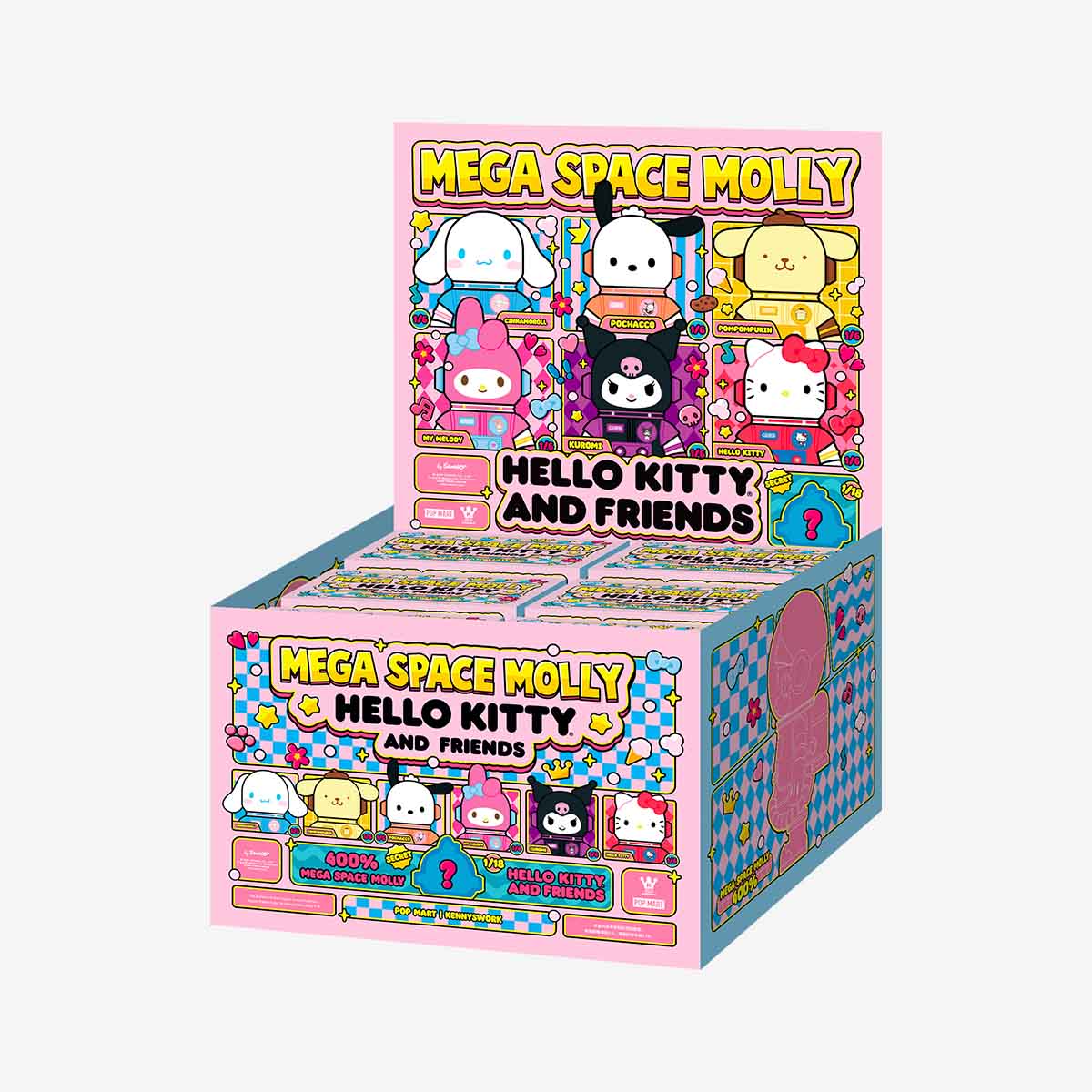 GEGA SPACE TOLLY 400% Hello Kitty and Friends Series