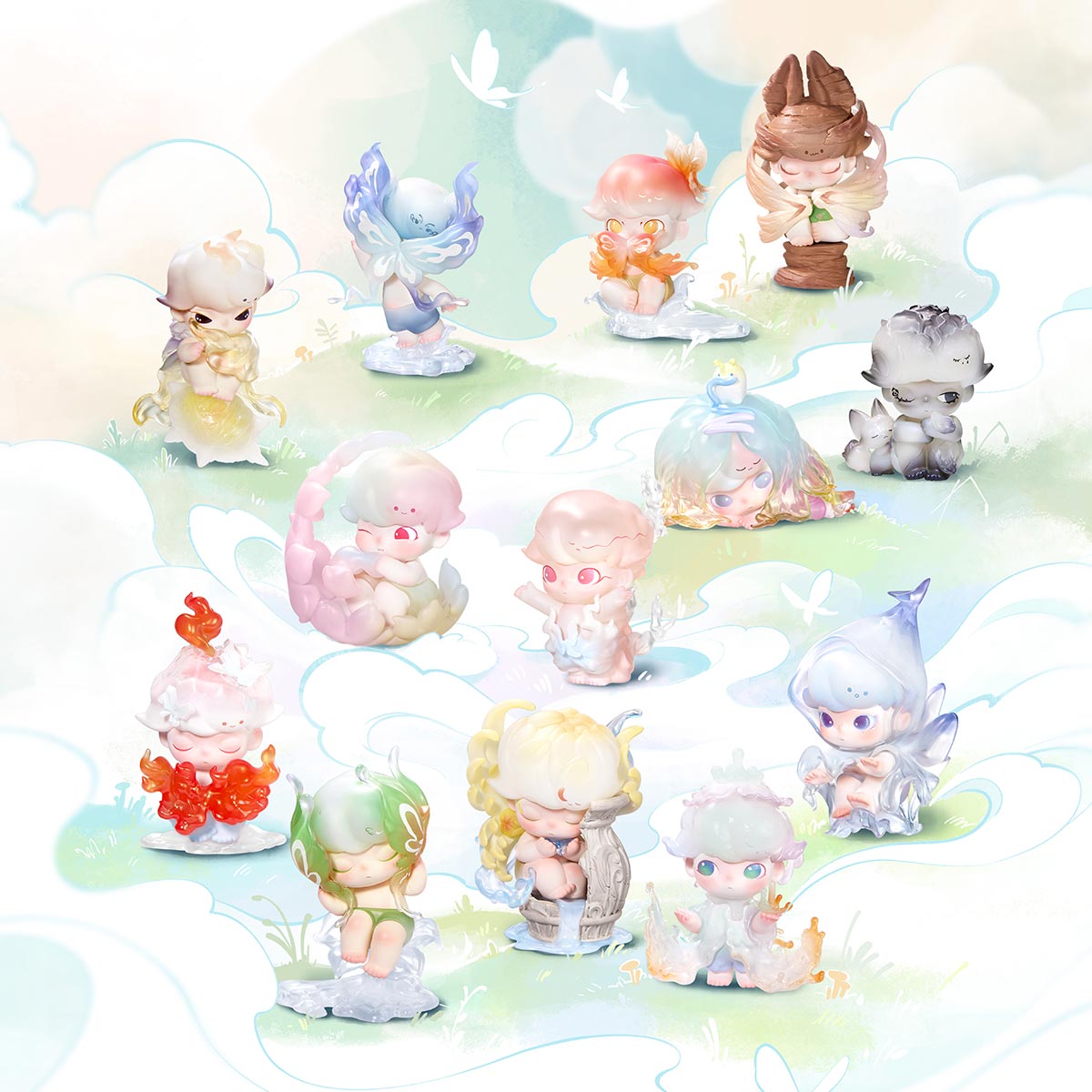GIMOO Shapes in Nature Series Figures