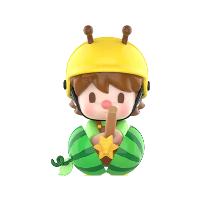 Tweet Bean Fruit World Adventures Serie Figures
