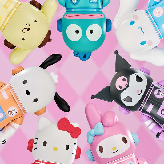 GEGA SPACE TOLLY 400% Hello Kitty and Friends Series