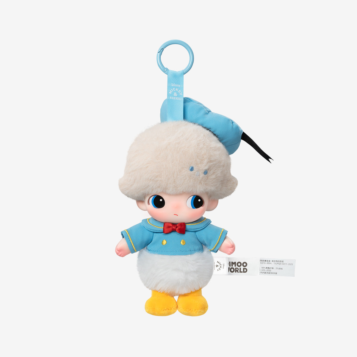 ZIMOO WORLD Mickey Vinyl Plush Bag