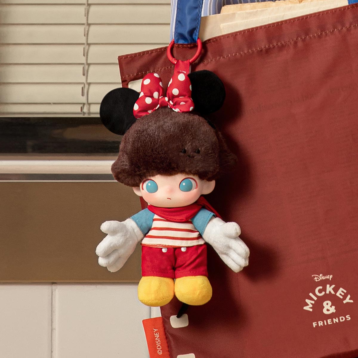 ZIMOO WORLD Mickey Vinyl Plush Bag