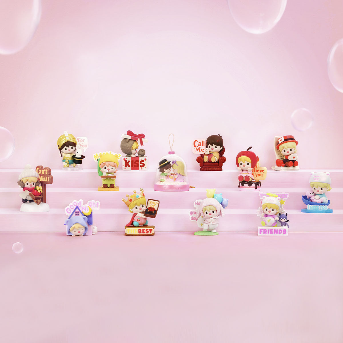 Tweet Bean The Language of Love Series Figures