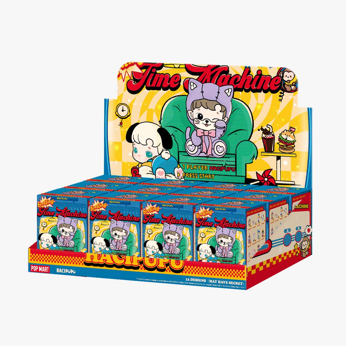 PUPU Rolling Time Machine Series Figures