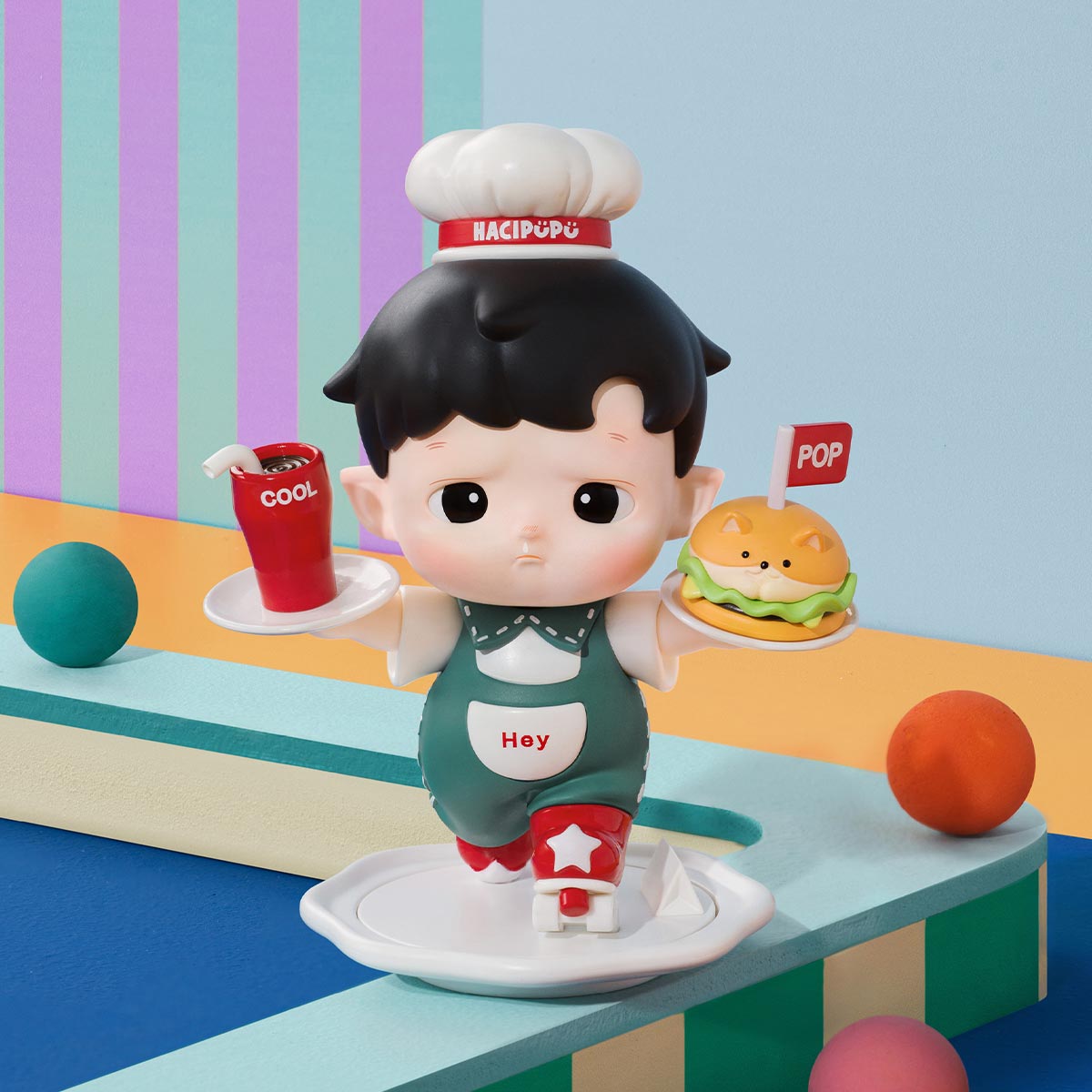 PUPU Rolling Time Machine Series Figures